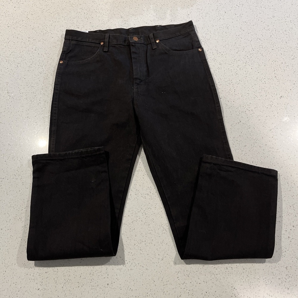 Wrangler Men's 936 Cowboy Cut Slim Fit Jeans Mens 34/30 Brown NWT